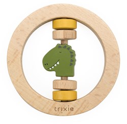 Trixie Holz Baby Rassel Spielzeug - Mr. Dino - FSC Holz