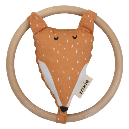 Trixie Houten rollende rammelaar - Mr. Fox