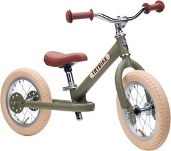 Trybike Laufrad Steel Vintage Grün - Zweirad Fahrrad