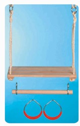 NHF Turngarnituur (plankschommel/2m sisal)