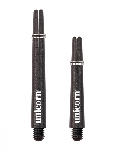 Unicorn Dart Shafts Gripper 3 Small Thread Schwarz Kurz 3 Stück