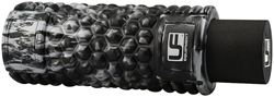 Urban Fitness Massage-Roller-Set 2 in 1 schwarz silber 32x14cm Fitness