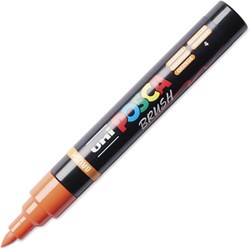 Uni Posca Uni Posca Brushmarker 5M Oranje