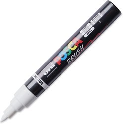 Uni Posca Uni Posca Brushmarker 5M Wit