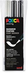 Posca Pinselstifte Set - Kreative Marker für Kinder und Erwachsene