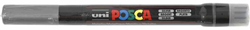 Posca Pinsel-Marker Silber - Kreativer Stift für Kinder und Künstler