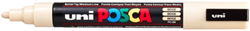 Posca Farbmarker 5M beige - Kreativmarker für Kinder und Hobby