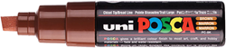 Uni Posca Uni Posca Verfmarker 8K Bruin
