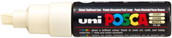 Uni Posca Uni Posca Verfmarker 8K Ivoor