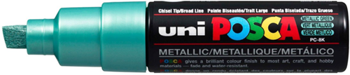 Posca Lackmarker metallic grün 8mm - Kreativer Marker für Kinder