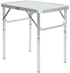 Trespass Campingtisch Aluminium klappbar - leicht und höhenverstellbar