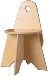 Van Dijk Toys Holz Kinderstuhl Apollo Kleinkind - Natur (Kinderbetreuungsqualitt)