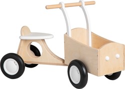 Van Dijk Toys Holz Kinder Laufrad - Wei (Kinderbetreuungsqualitt)