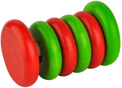 Voggenreiter VOG - Holzrassel Tac-Tac rot/grün