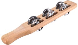 Voggenreiter Musikinstrument - Voggys Schellenstab Holz für Kinder