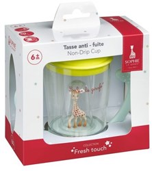 Vulli Baby Trinkbecher auslaufsicher mit Sophie la girafe BPA frei 200ml