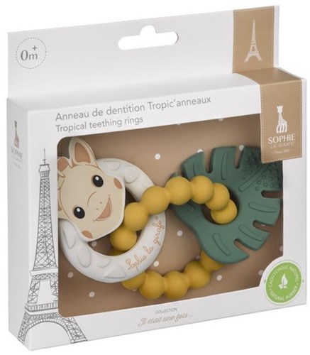 Vulli Beißspielzeug Sophie die Giraffe in weißer Geschenkbox Baby