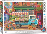 Eurographics Der Blumenwagen - 1000 Teile-2
