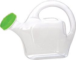 Gowi Gießkanne Classic Clear (eine mitgeliefert)