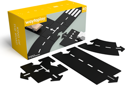 Waytoplay flexible Autorennbahn King of the Road - 40 Stück Spielzeug
