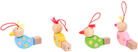 BigJigs Holz Vogelpfeifen Spielzeug bunt nachhaltig