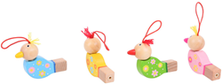 BigJigs Holz Vogelpfeifen Spielzeug bunt nachhaltig