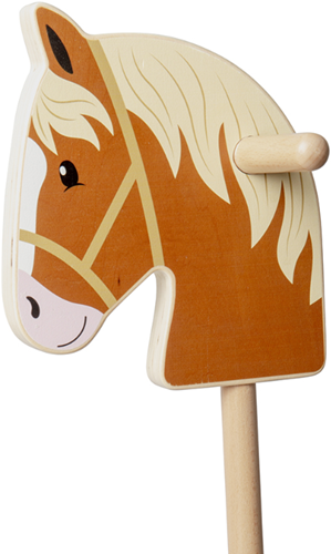 Bigjigs Toys Wooden Hobby Horse
