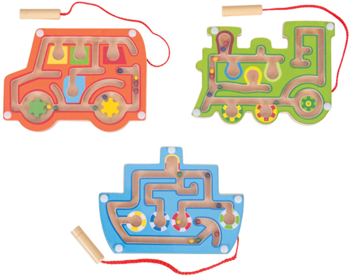 Bigjigs Magnetisches Labyrinth aus Holz (12)