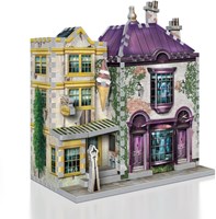 Wrebbit 3D Puzzle Harry Potter - Madam Malkin's & Florean Fortescue's Eissalon - 290 Teile-2