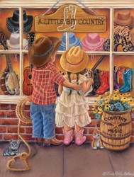 SunsOut Puzzle XXL Teile - A Bit of Country - 500 Teile