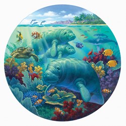 SunsOut Puzzle XXL Teile - Manatee Beach - 500 Teile