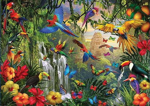 Eurographics XXL Pieces - Tropical Paradise by SCarolina -  Teile