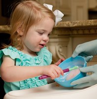 ARK Therapeutic Mini-Tip sensorisches Spielzeug für Z-Vibe - mehrfarbig Kleinere versie van de Probe Tip voor de Z-Vibe, speciaal voor baby's en peuters.-2